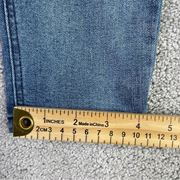 Democracy Jeans Women's 8 Blue Ankle Skinny Mid-Rise Light Denim - Picture 12 of 13